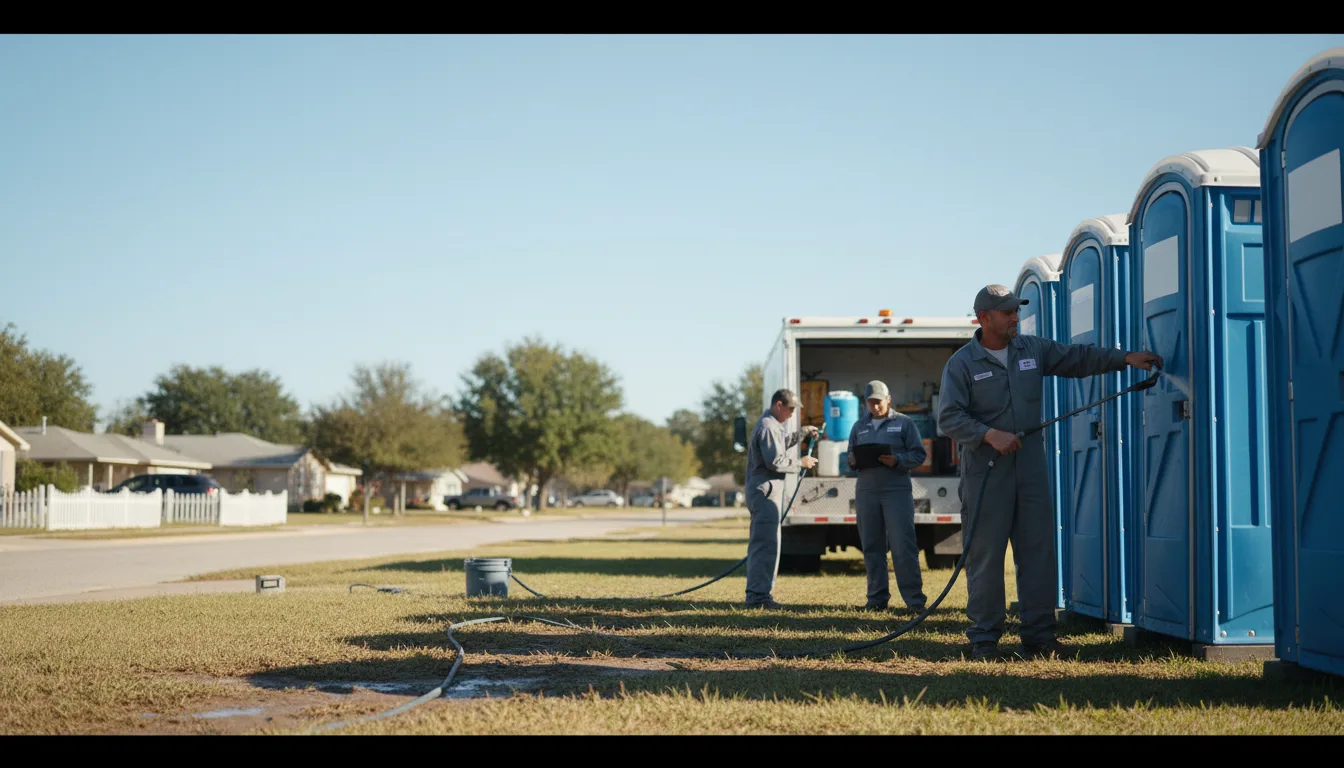 Long-Term Portable Toilet Rental in Rowley, IA near me